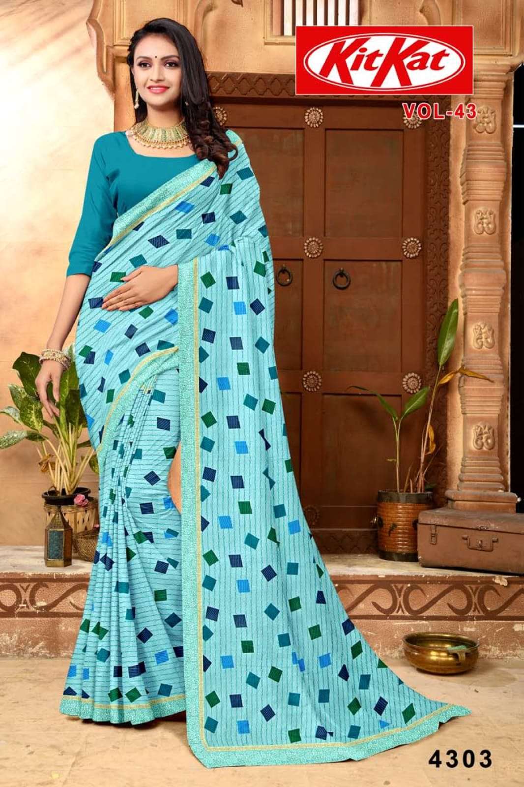 KAMYA KITKAT 43 SAREES Wholesale catalog