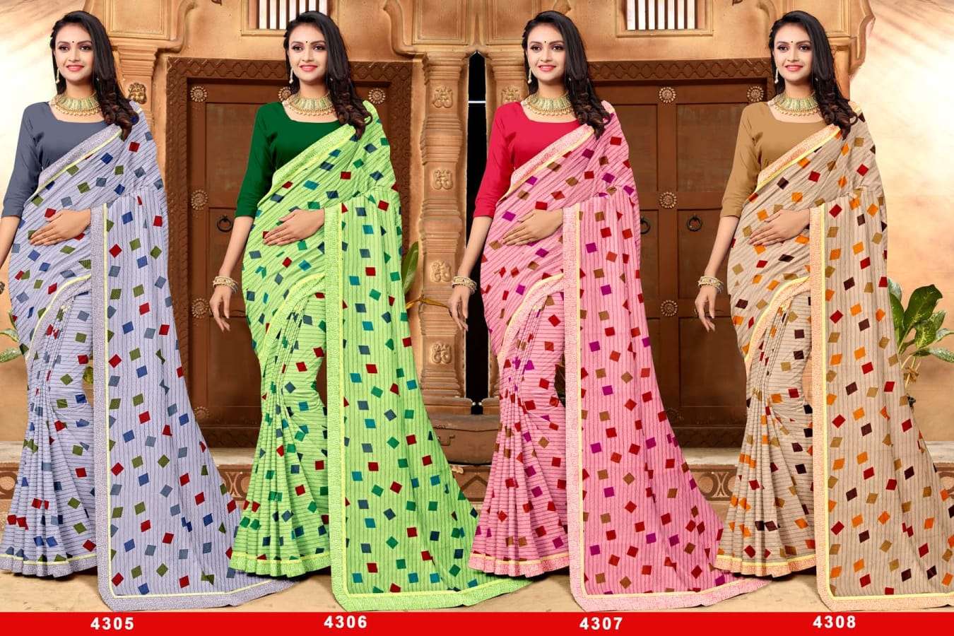 KAMYA KITKAT 43 SAREES Wholesale catalog