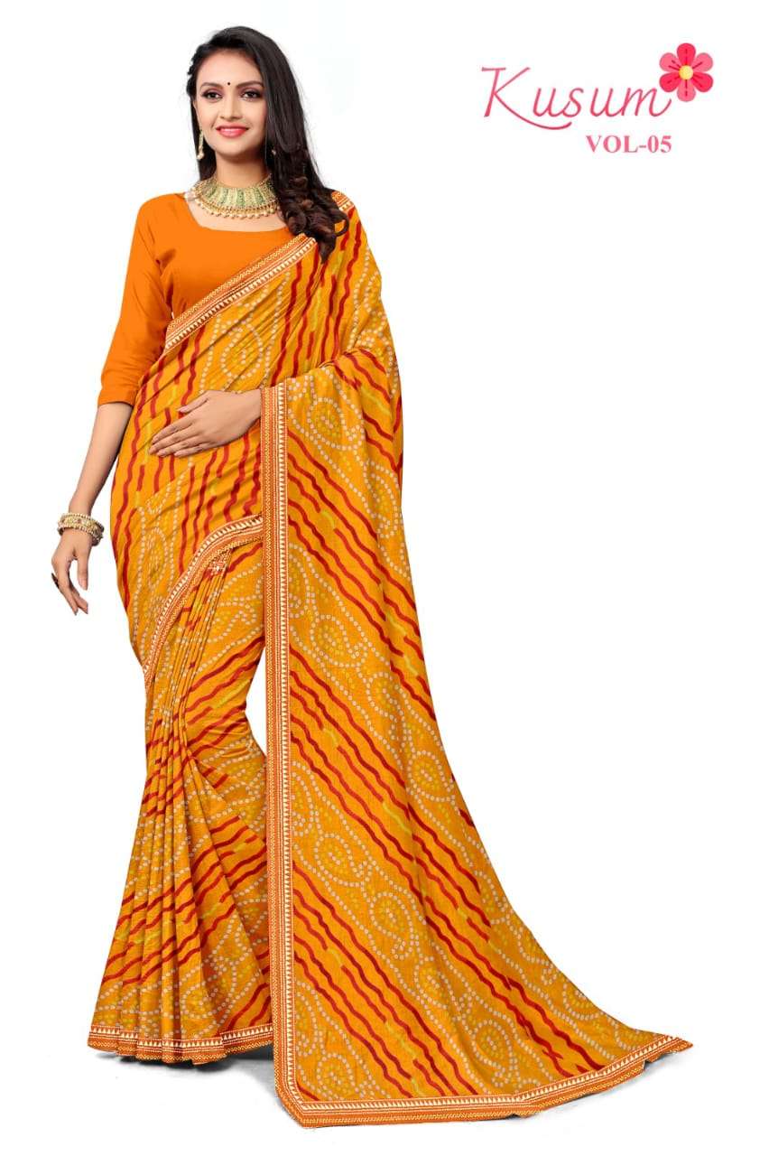KAMYA KUSUM-5 RENIAL SAREES Wholesale catalog