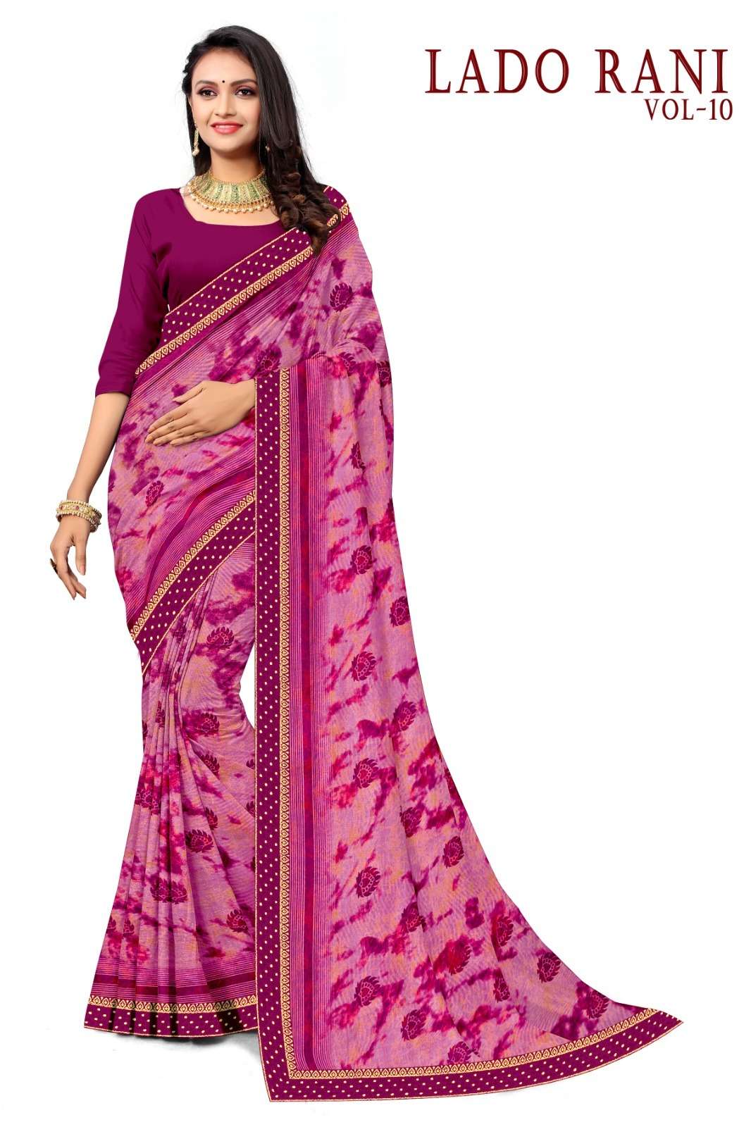 KAMYA LADO RANI-10 SAREES Wholesale catalog