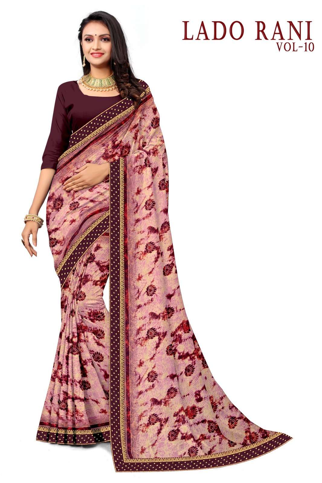 KAMYA LADO RANI-10 SAREES Wholesale catalog
