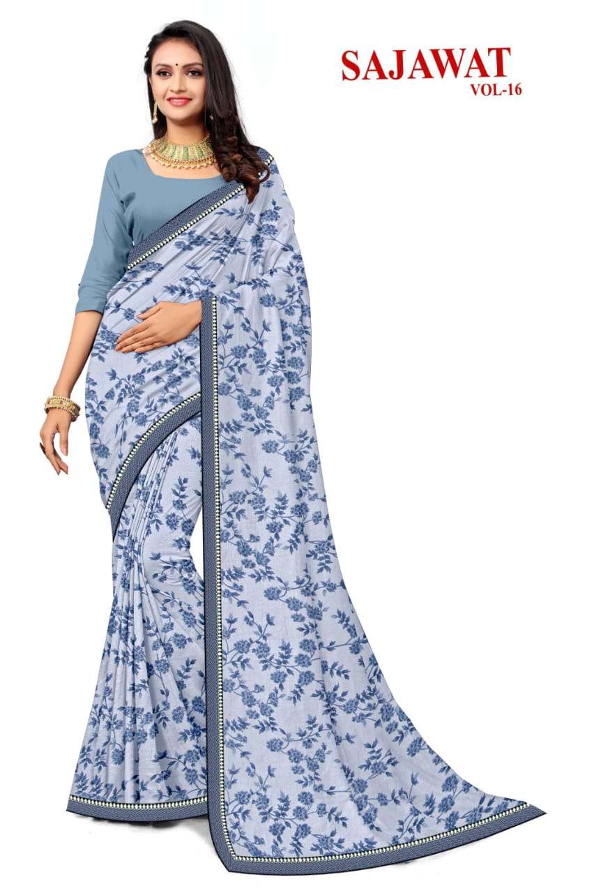 KAMYA SAJAWAT VL-16 RENIAL SAREES Wholesale catalog