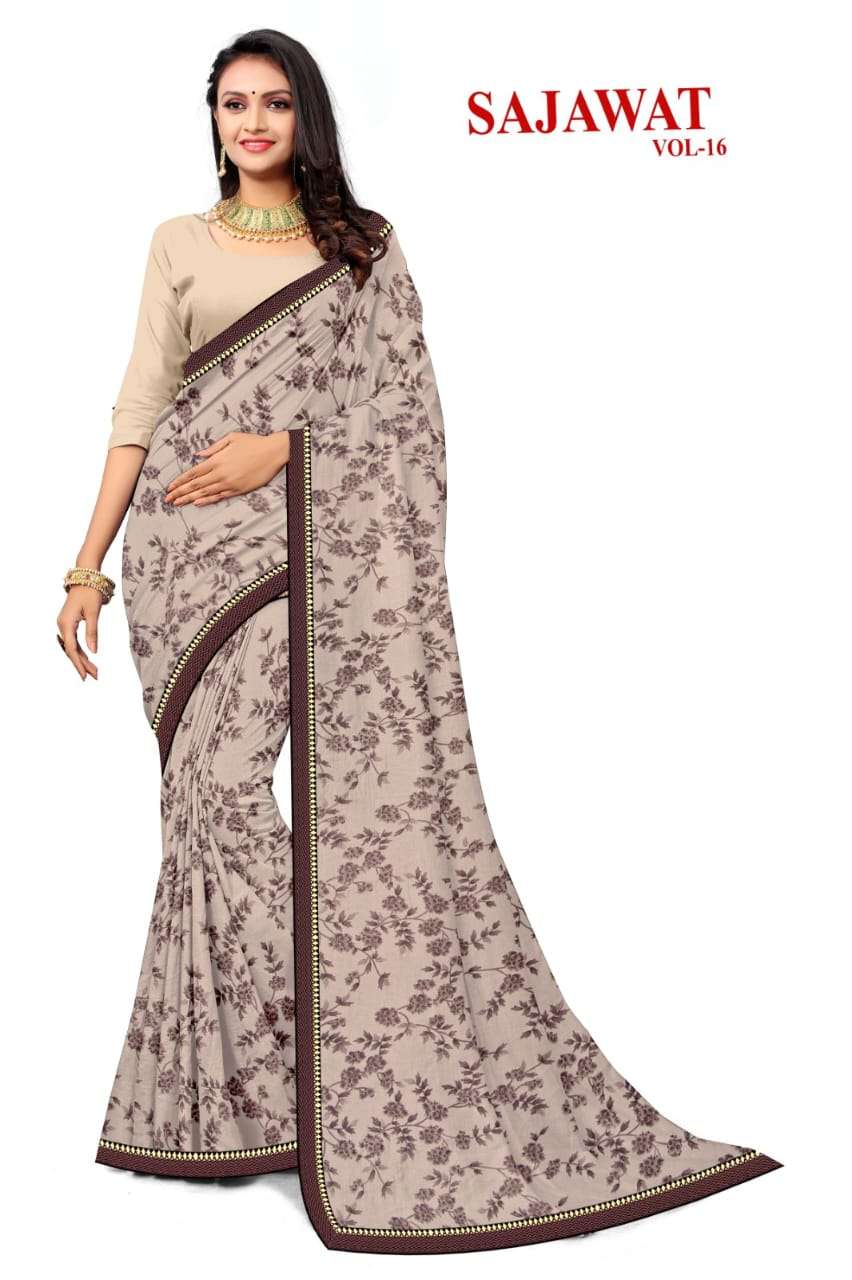 KAMYA SAJAWAT VL-16 RENIAL SAREES Wholesale catalog