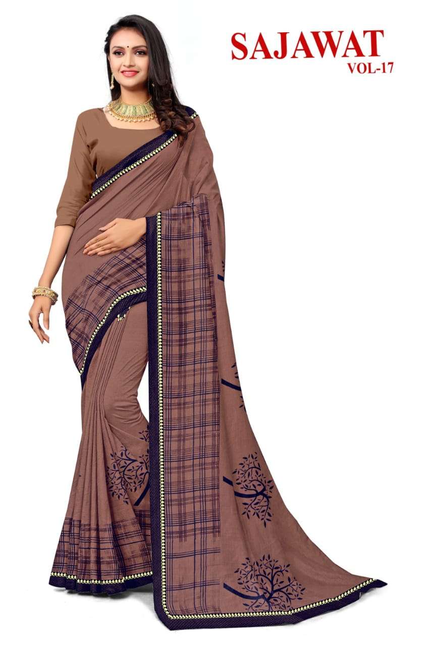 KAMYA SAJAWAT VL-17 RENIAL SAREES Wholesale catalog