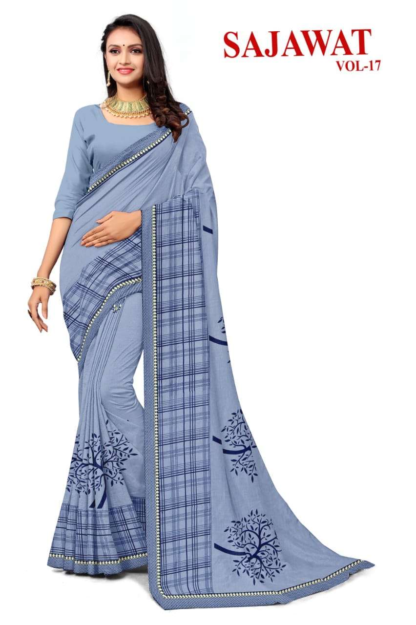 KAMYA SAJAWAT VL-17 RENIAL SAREES Wholesale catalog
