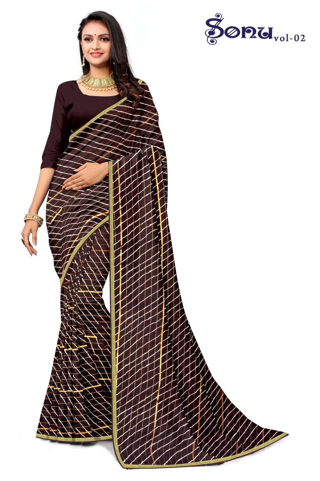 KAMYA SONU 2 RENIAL JARI WEAVING SAREES Wholesale catalog