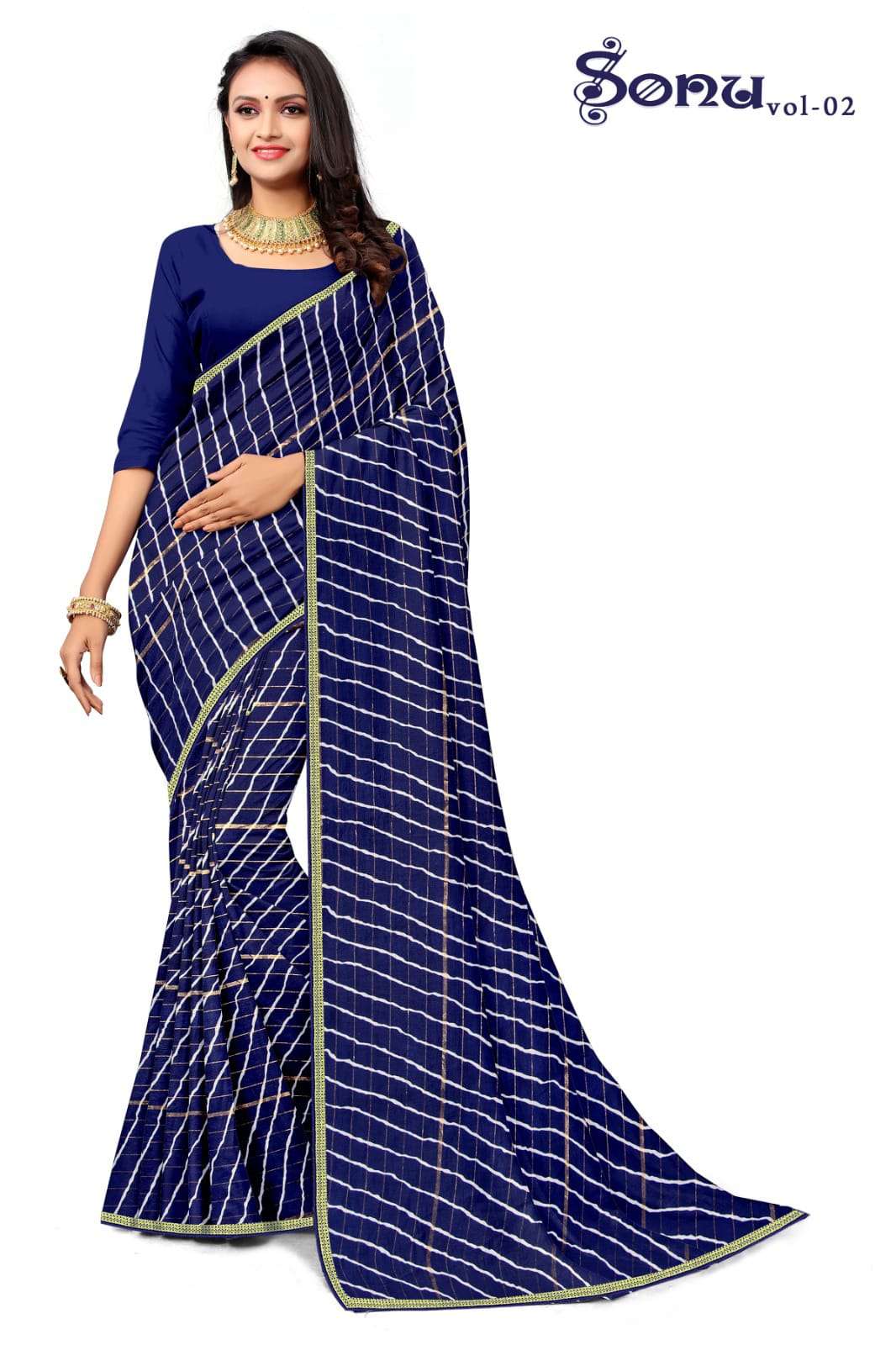 KAMYA SONU 2 RENIAL JARI WEAVING SAREES Wholesale catalog