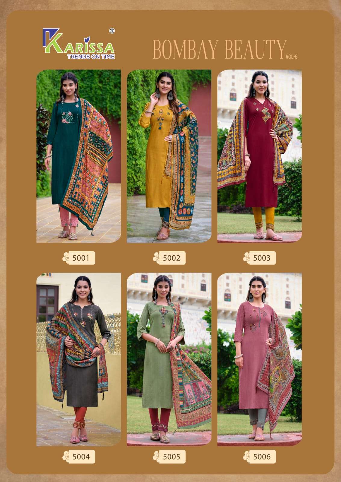 KARISSA BOMBAY beauty vol-5 Kurti Wholesale catalog
