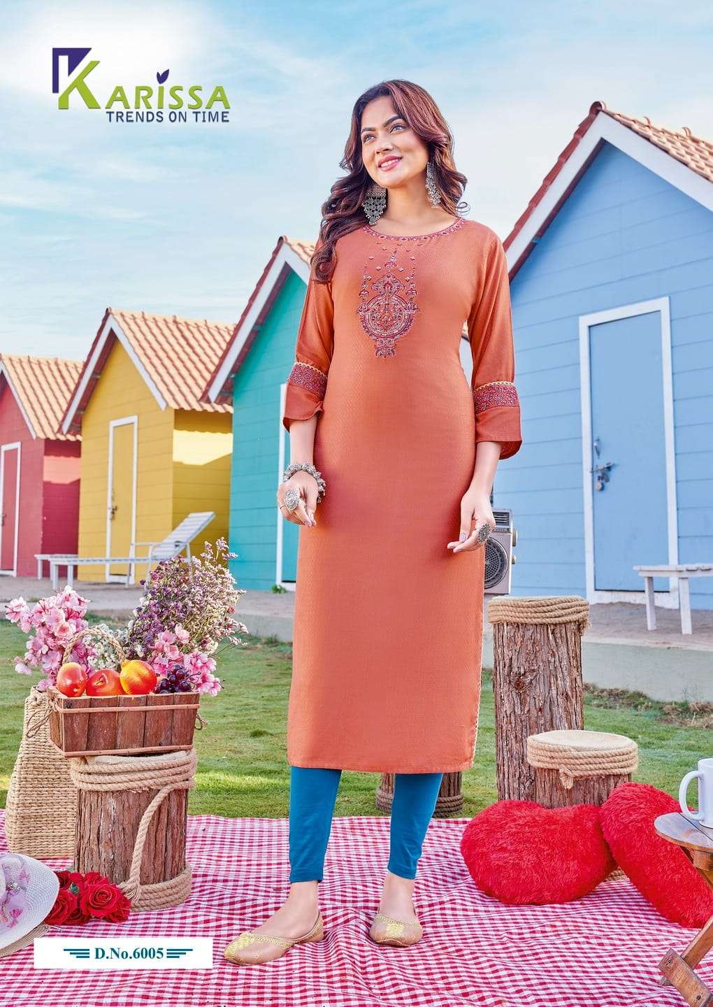 KARISSA VEENEE Rayon KURTI WHOLESALE CATALOG