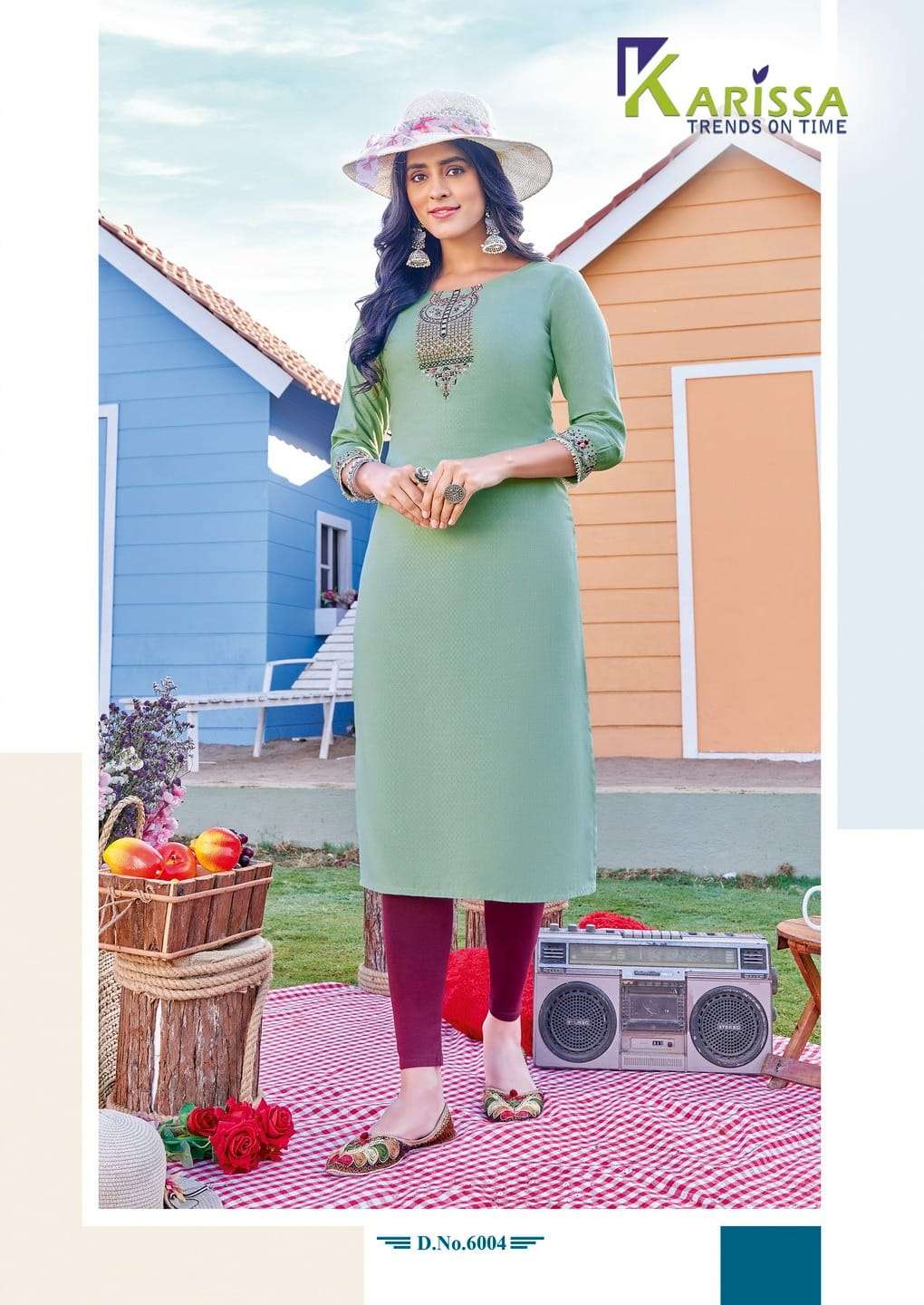 KARISSA VEENEE Rayon KURTI WHOLESALE CATALOG