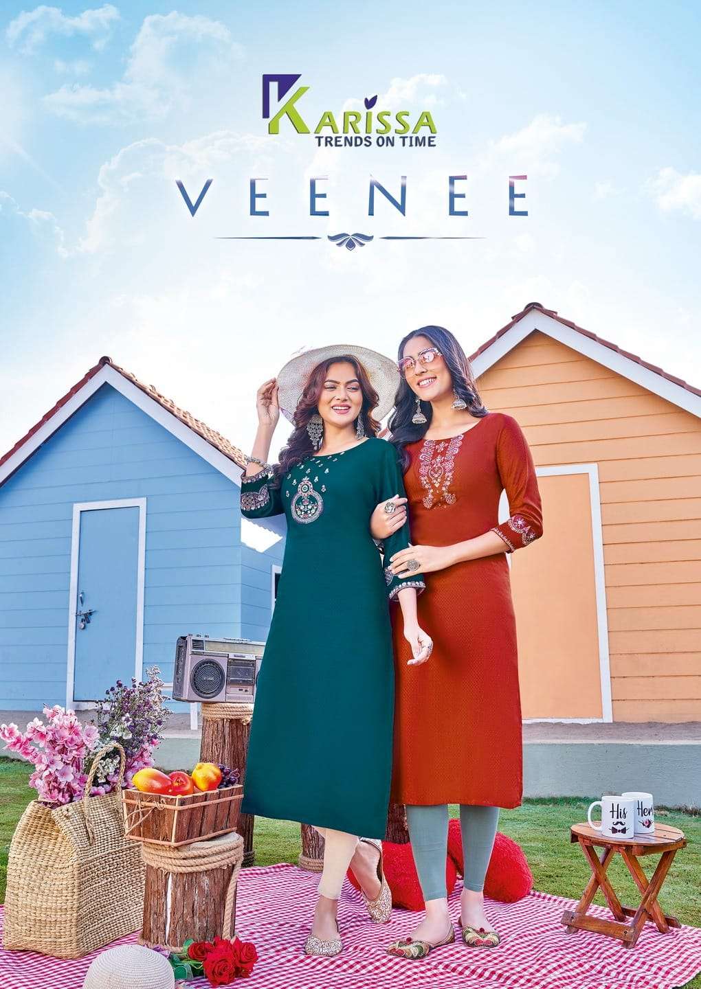KARISSA VEENEE Rayon KURTI WHOLESALE CATALOG