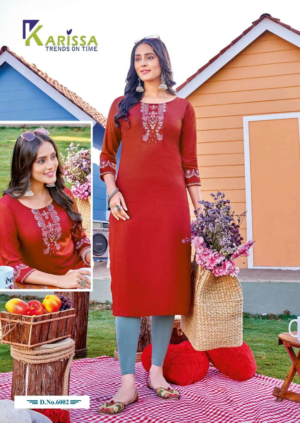KARISSA VEENEE Rayon KURTI WHOLESALE CATALOG