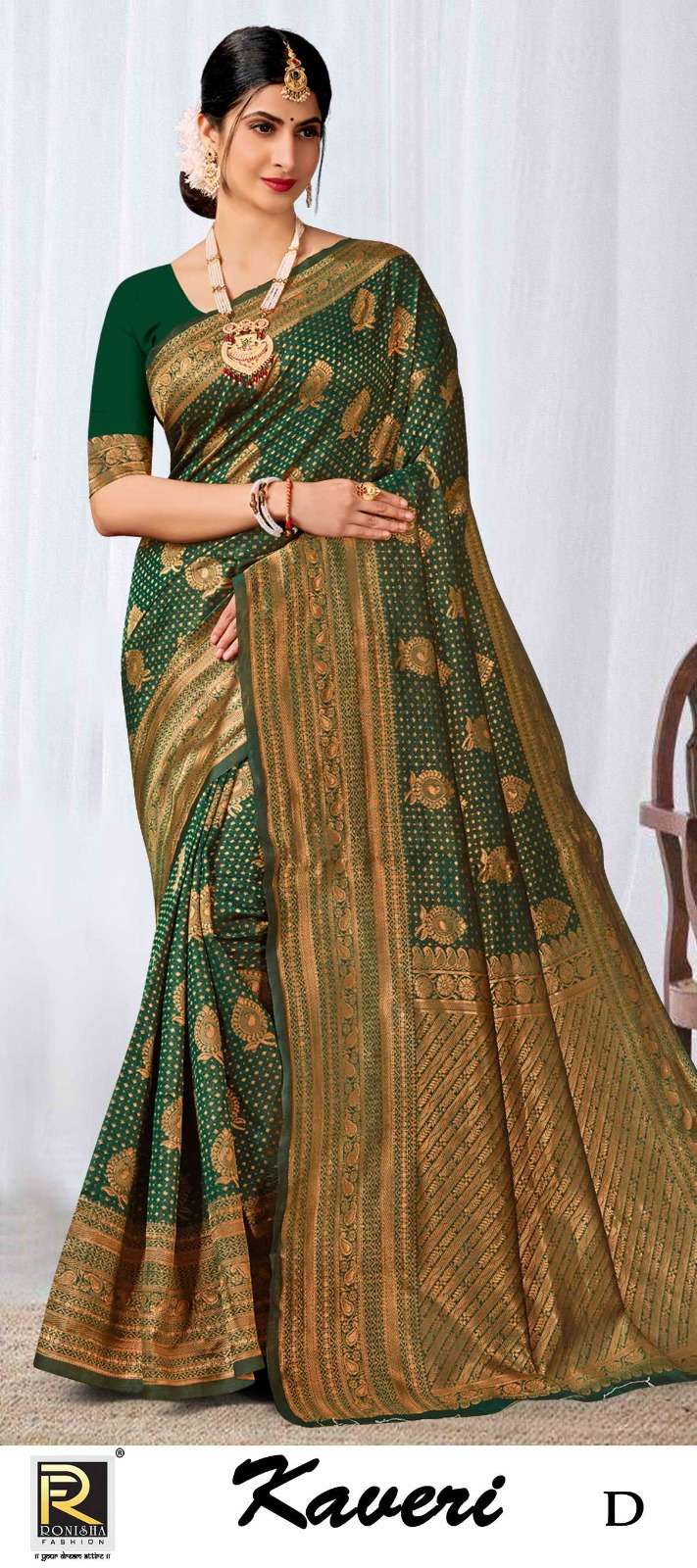 KAVERI  BY RONISHA SAREE SILK FABRICS SUPER HIT COLLECTION 