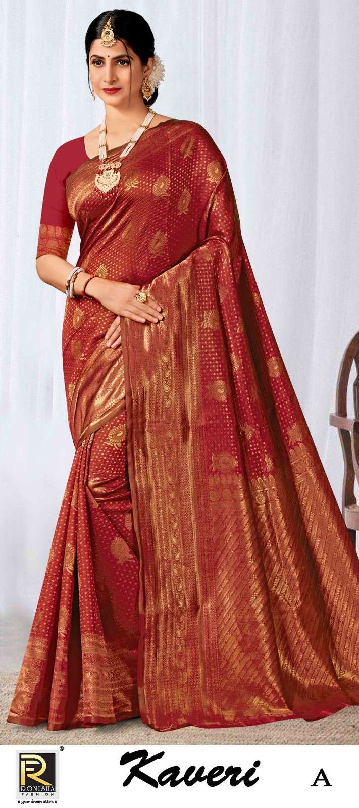 KAVERI  BY RONISHA SAREE SILK FABRICS SUPER HIT COLLECTION 