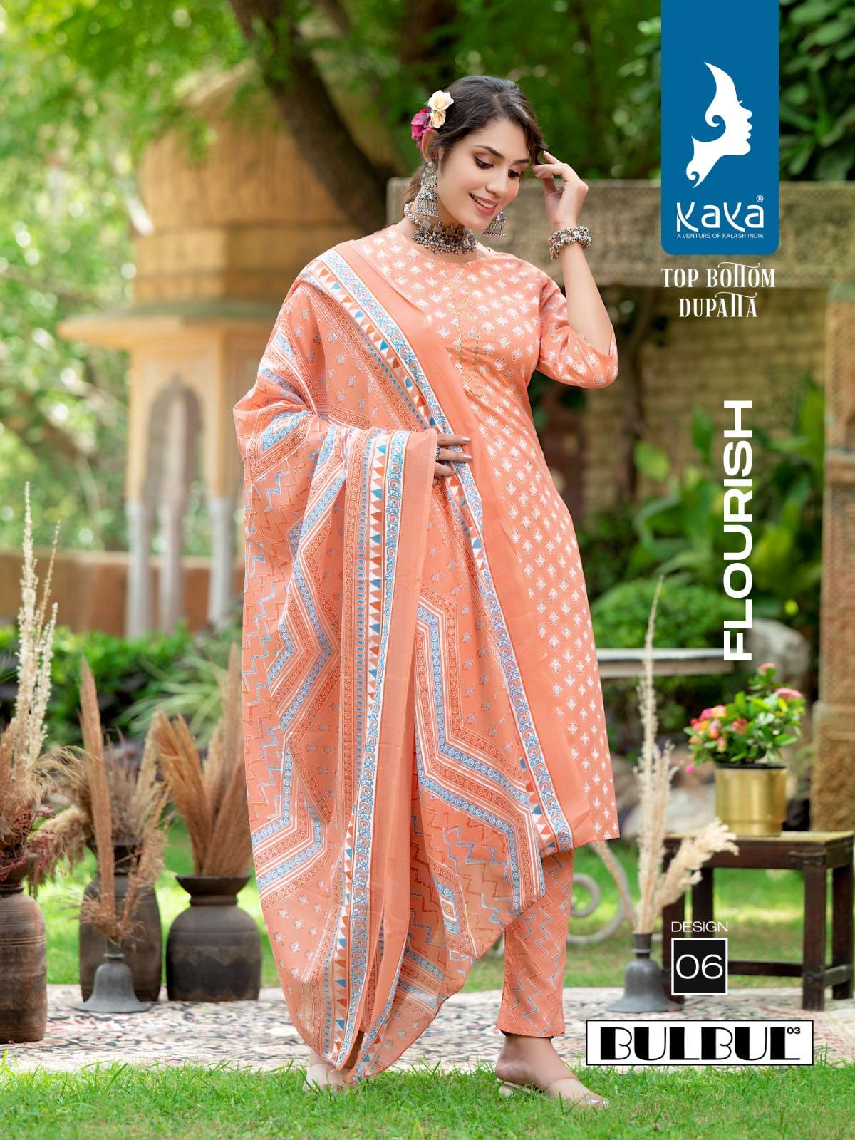 KAYA BULBUL 3 RAYON PRINTS KURTI Wholesale catalog