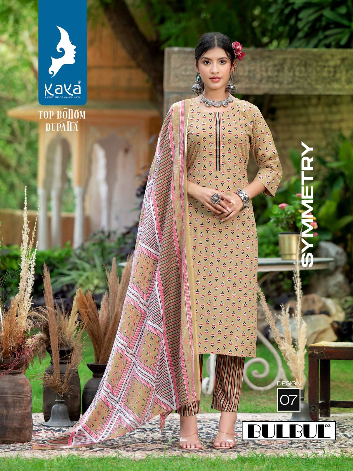 KAYA BULBUL 3 RAYON PRINTS KURTI Wholesale catalog