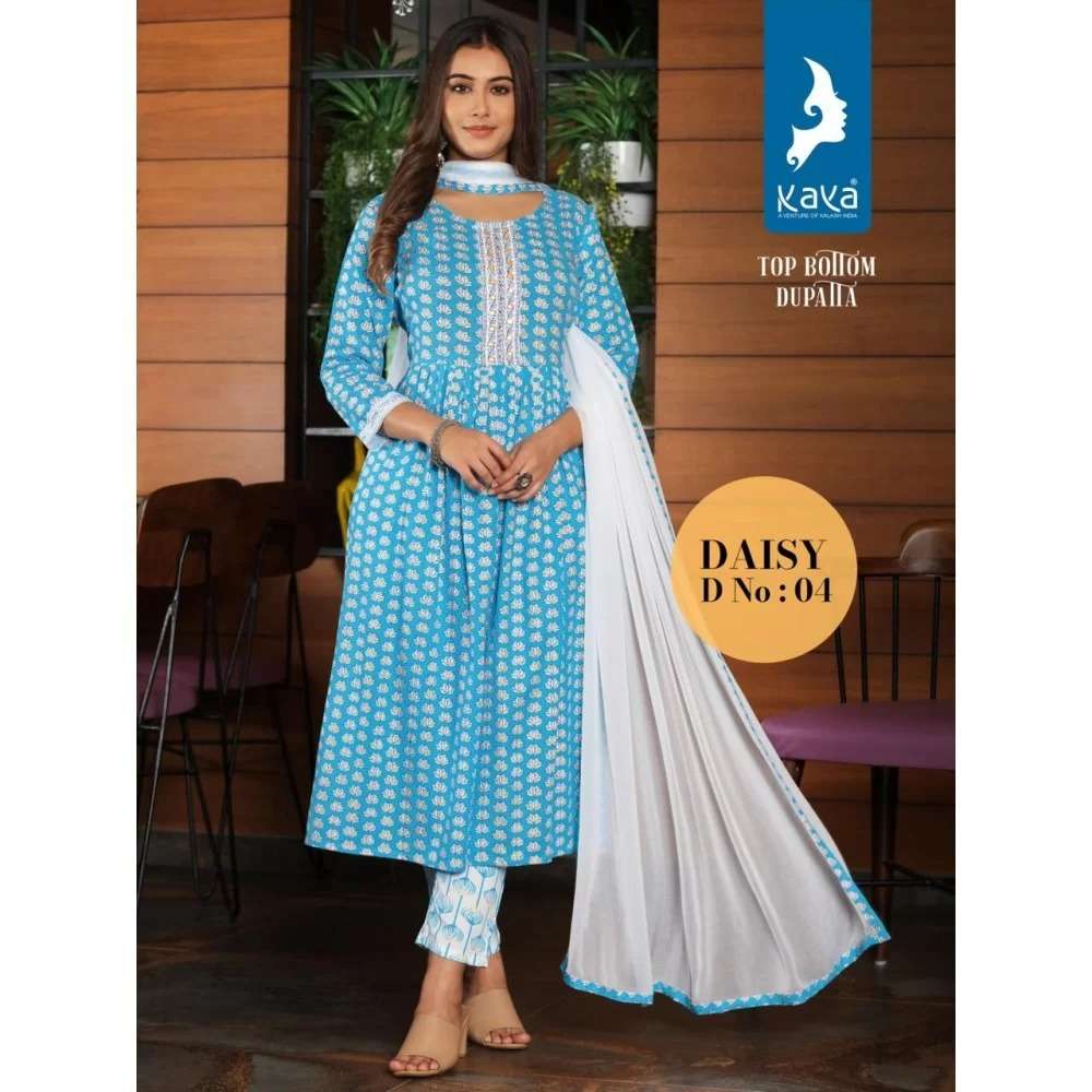 KAYA DAISY RAYON  KURTI Wholesale catalog