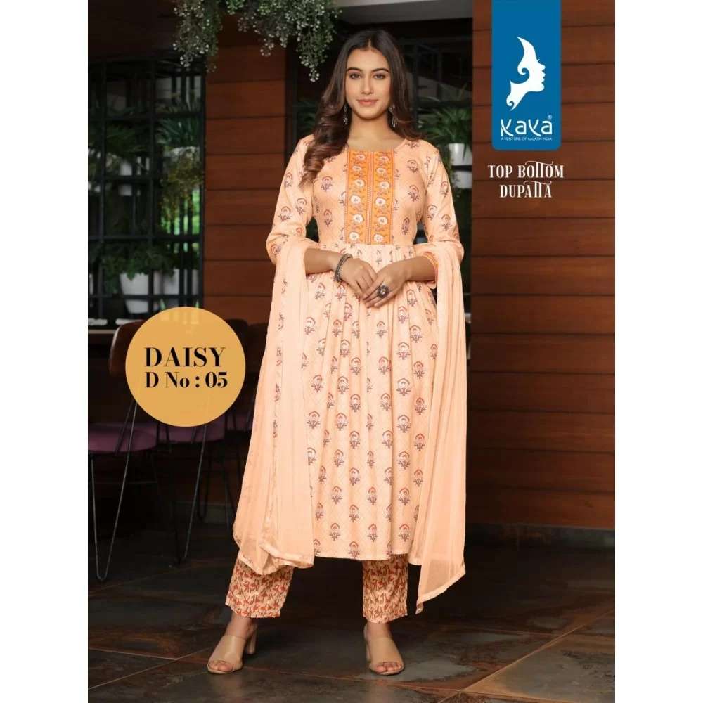 KAYA DAISY RAYON  KURTI Wholesale catalog