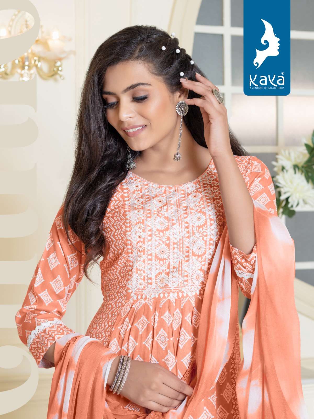 KAYA LEKHA RAYON KURTI Wholesale catalog