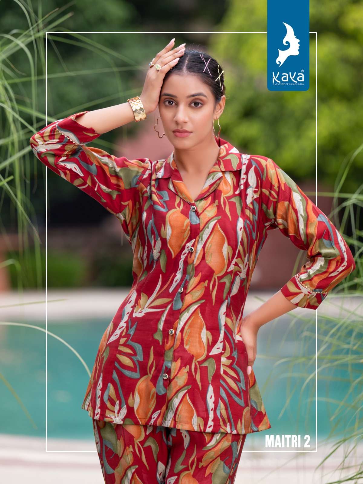 KAYA MAITRI 2 CO-ORD SET KURTI Wholesale catalog