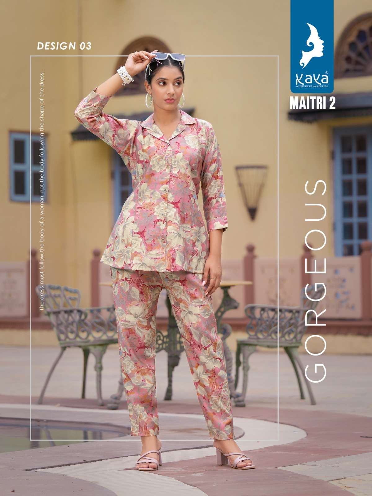 KAYA MAITRI 2 CO-ORD SET KURTI Wholesale catalog