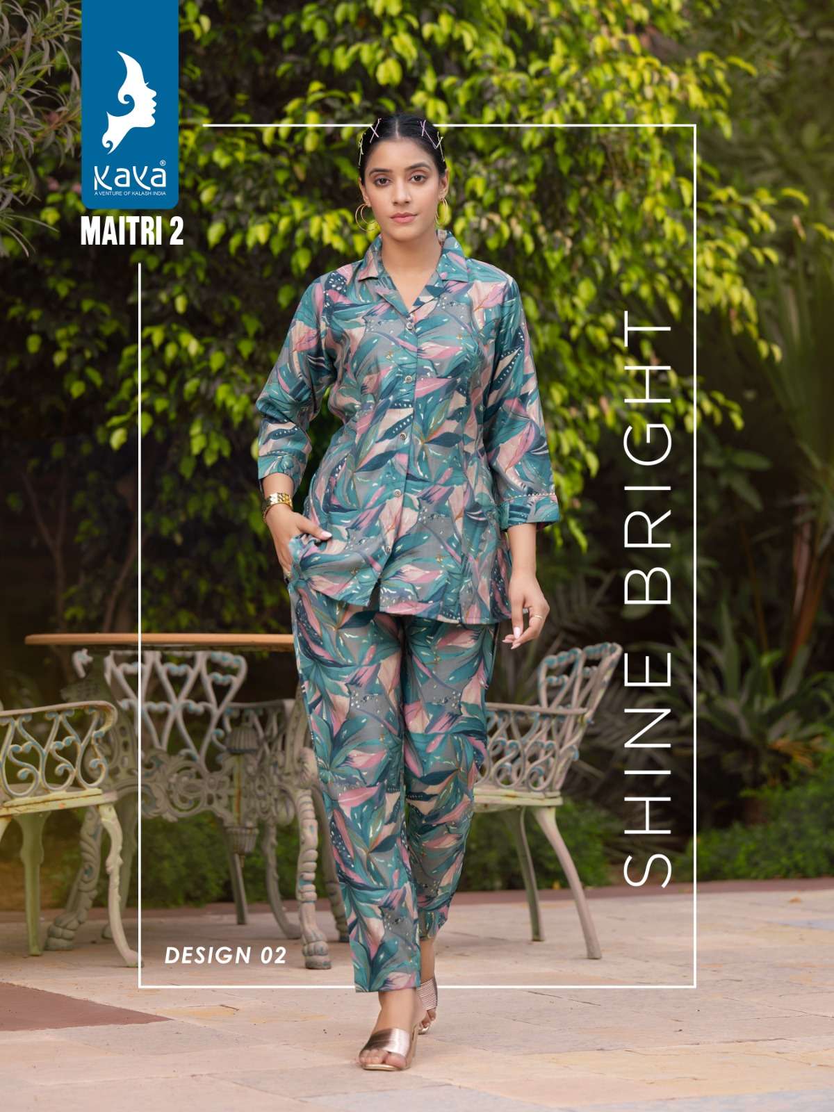 KAYA MAITRI 2 CO-ORD SET KURTI Wholesale catalog