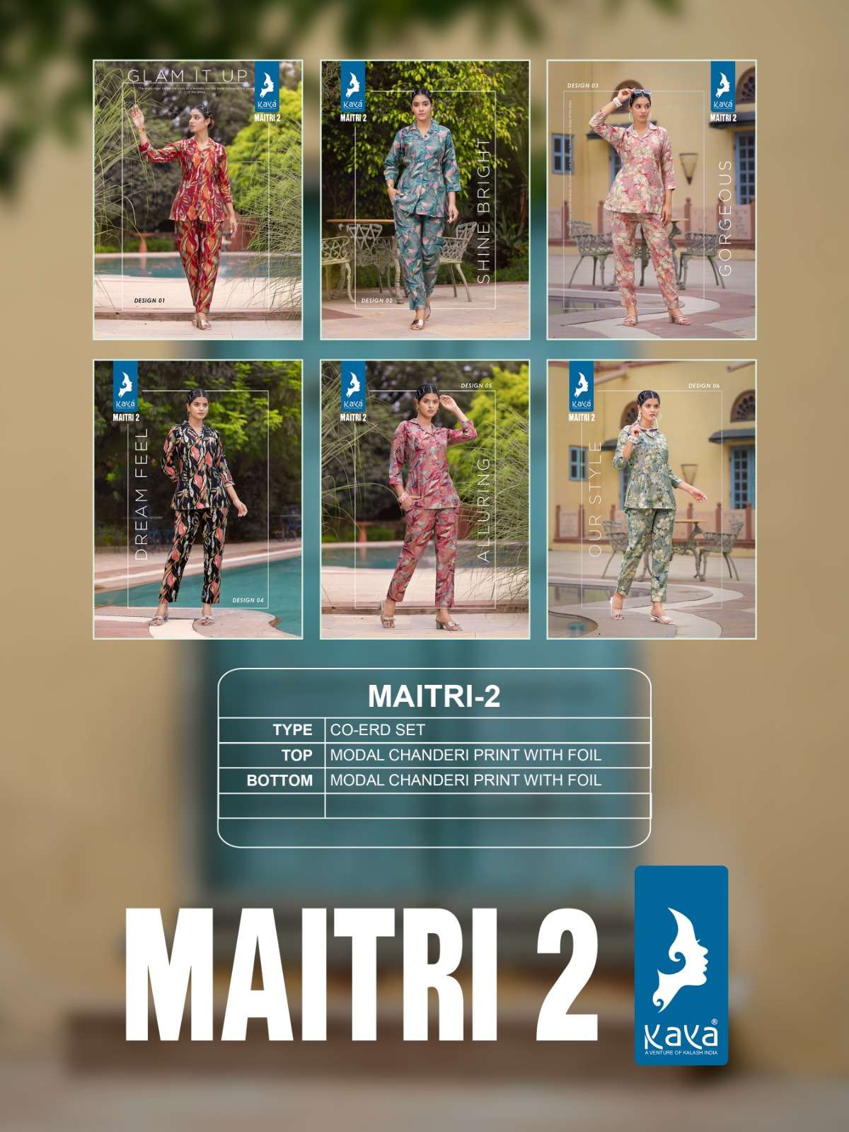 KAYA MAITRI 2 CO-ORD SET KURTI Wholesale catalog