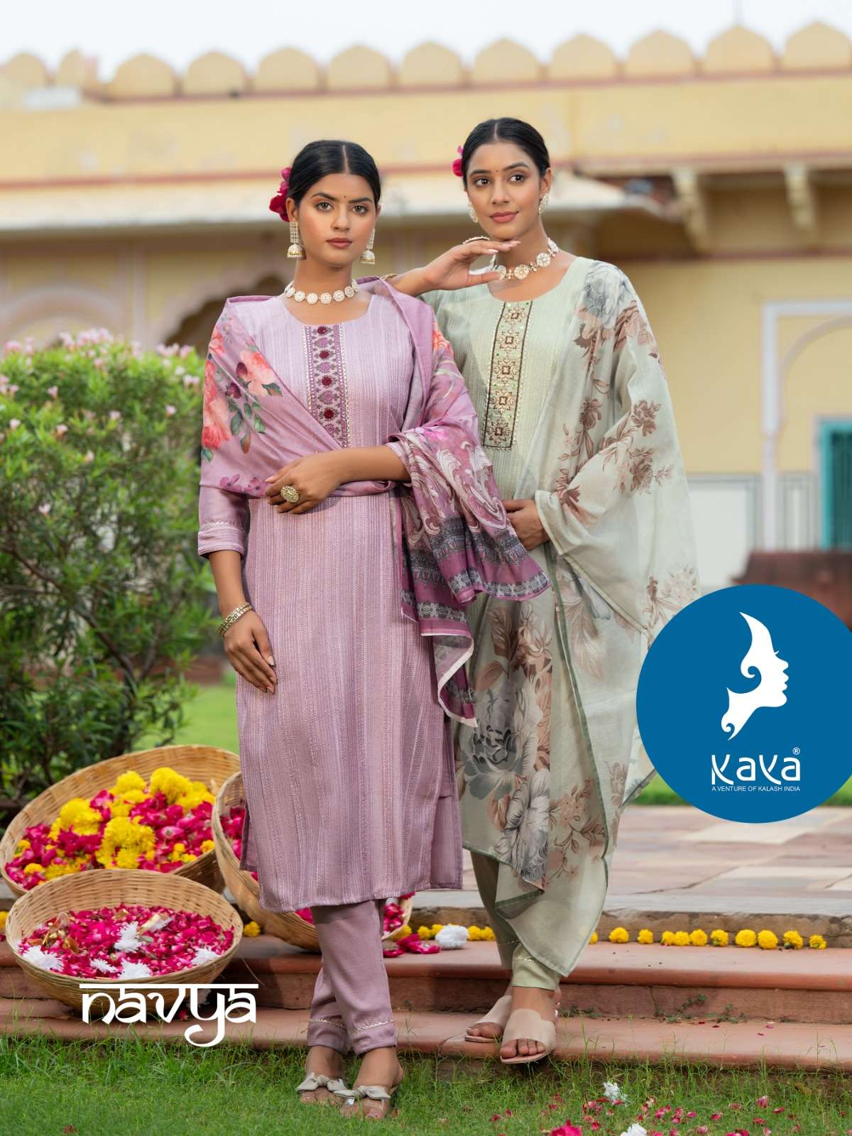 KAYA NAVYA CHINON CROCHET KURTI Wholesale catalog