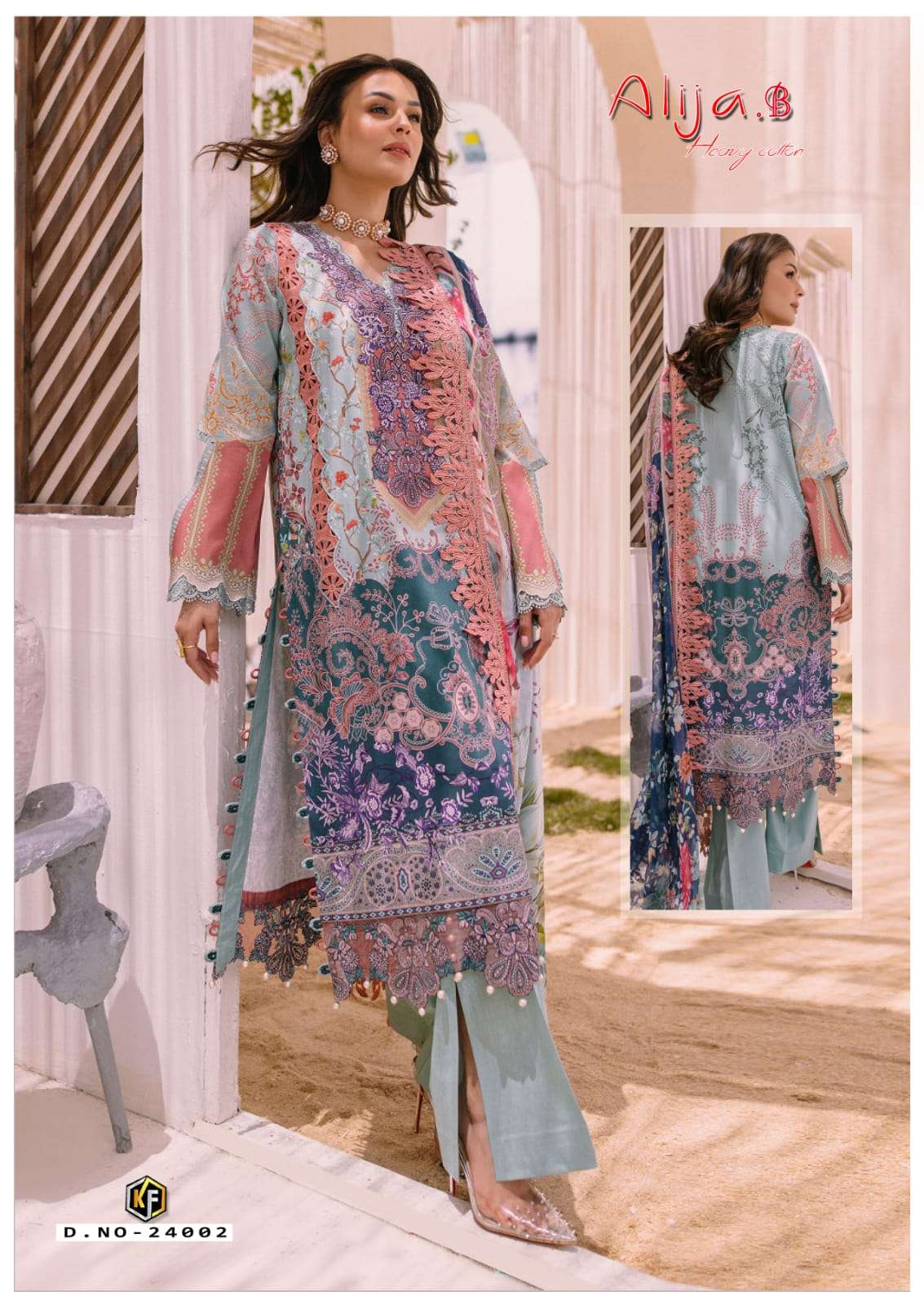 Keval Alija.B Vol-24 – Dress Material - Wholesale Catalog