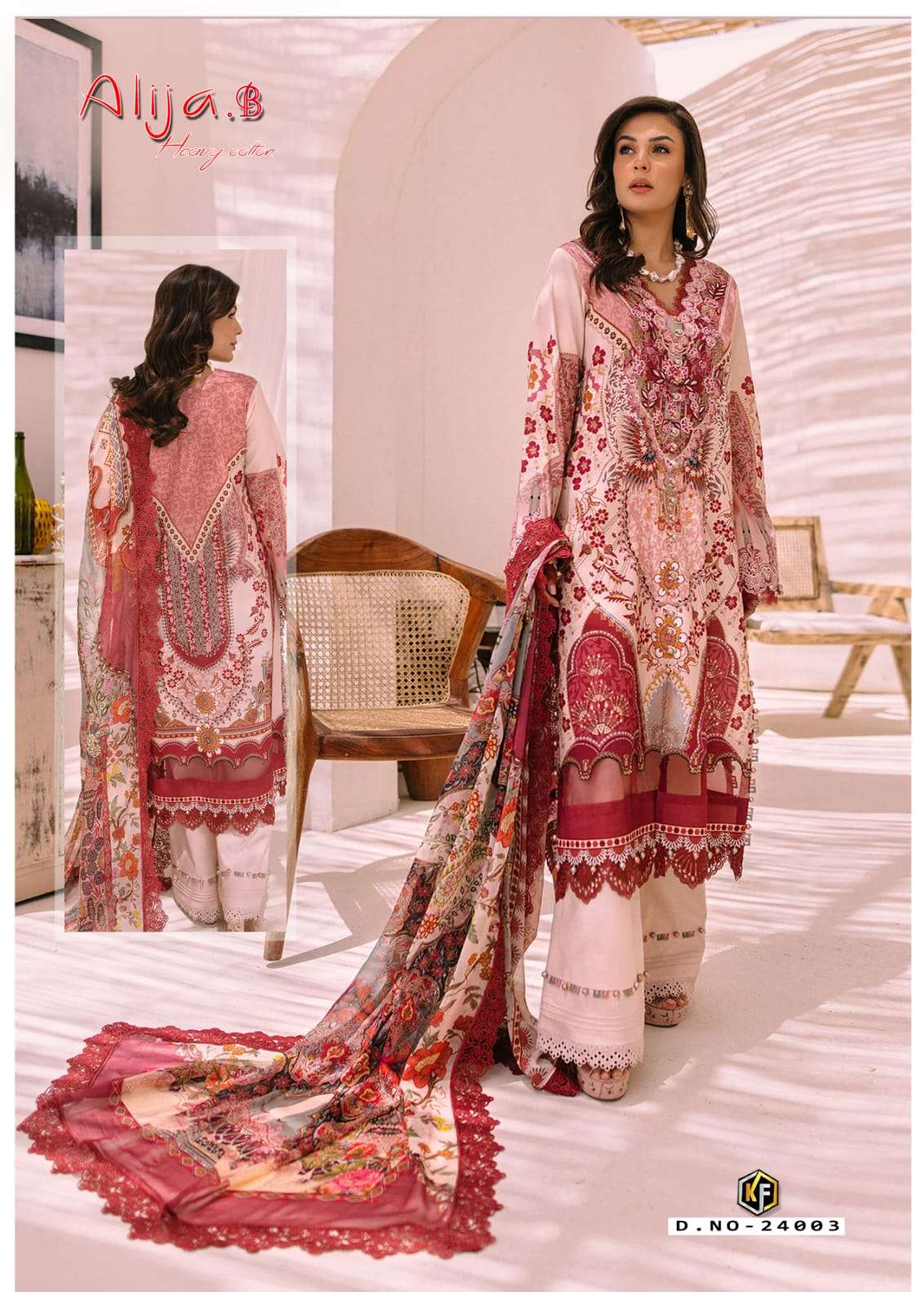 Keval Alija.B Vol-24 – Dress Material - Wholesale Catalog