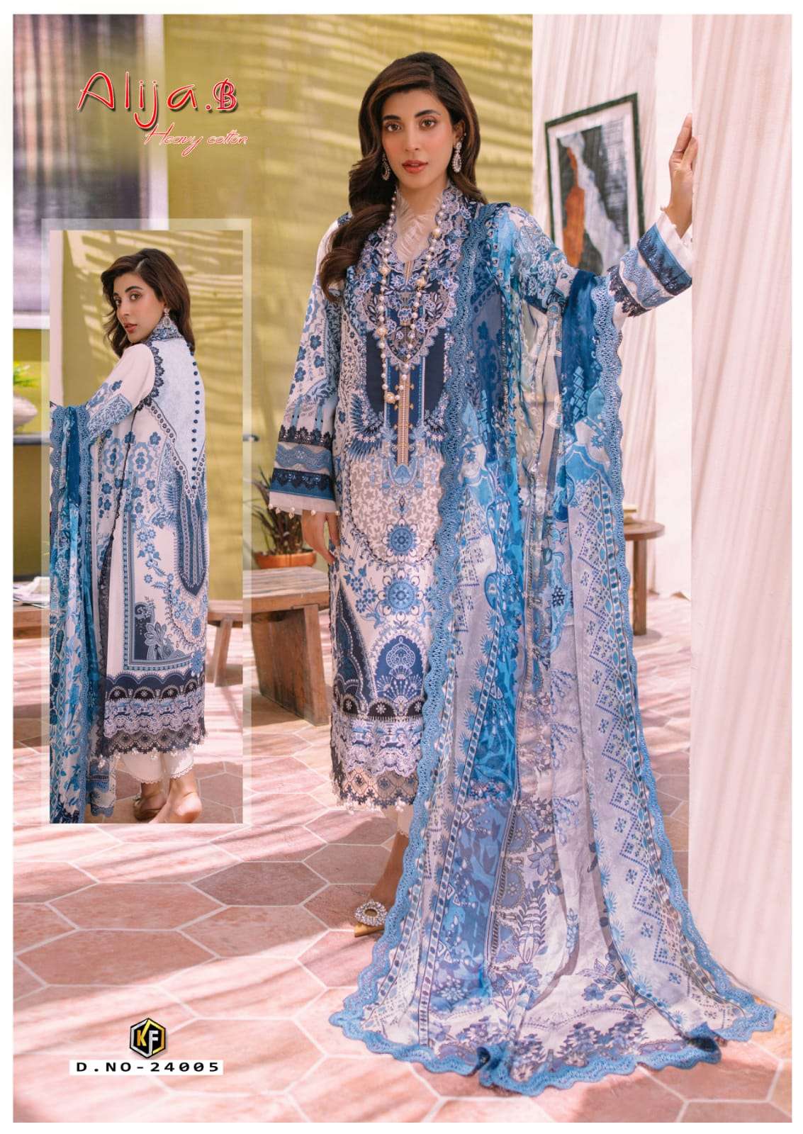 Keval Alija.B Vol-24 – Dress Material - Wholesale Catalog