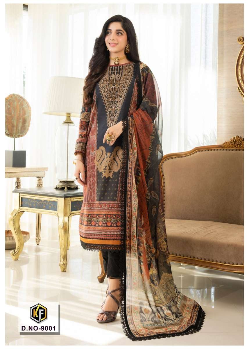 Keval Sobia Nazir Vol-9 – Dress Material - Wholesale Catalog