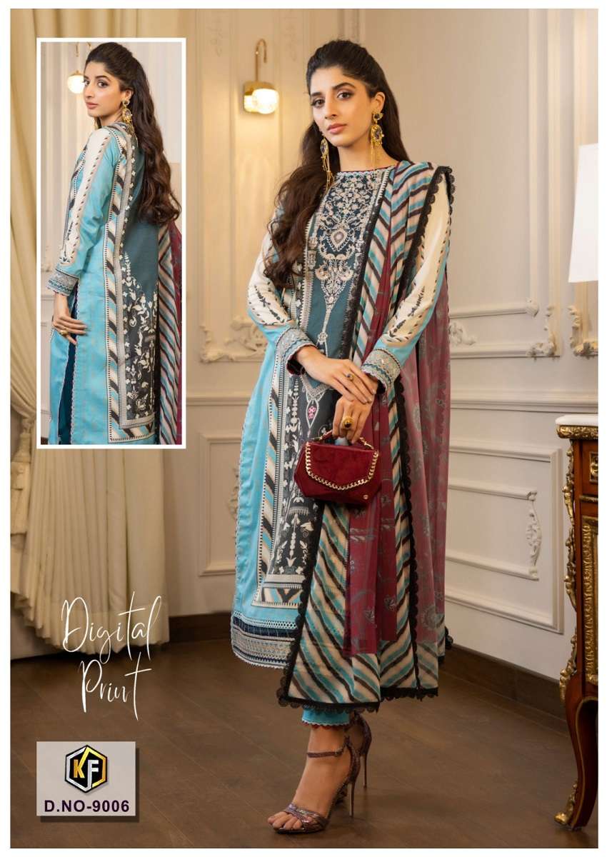 Keval Sobia Nazir Vol-9 – Dress Material - Wholesale Catalog