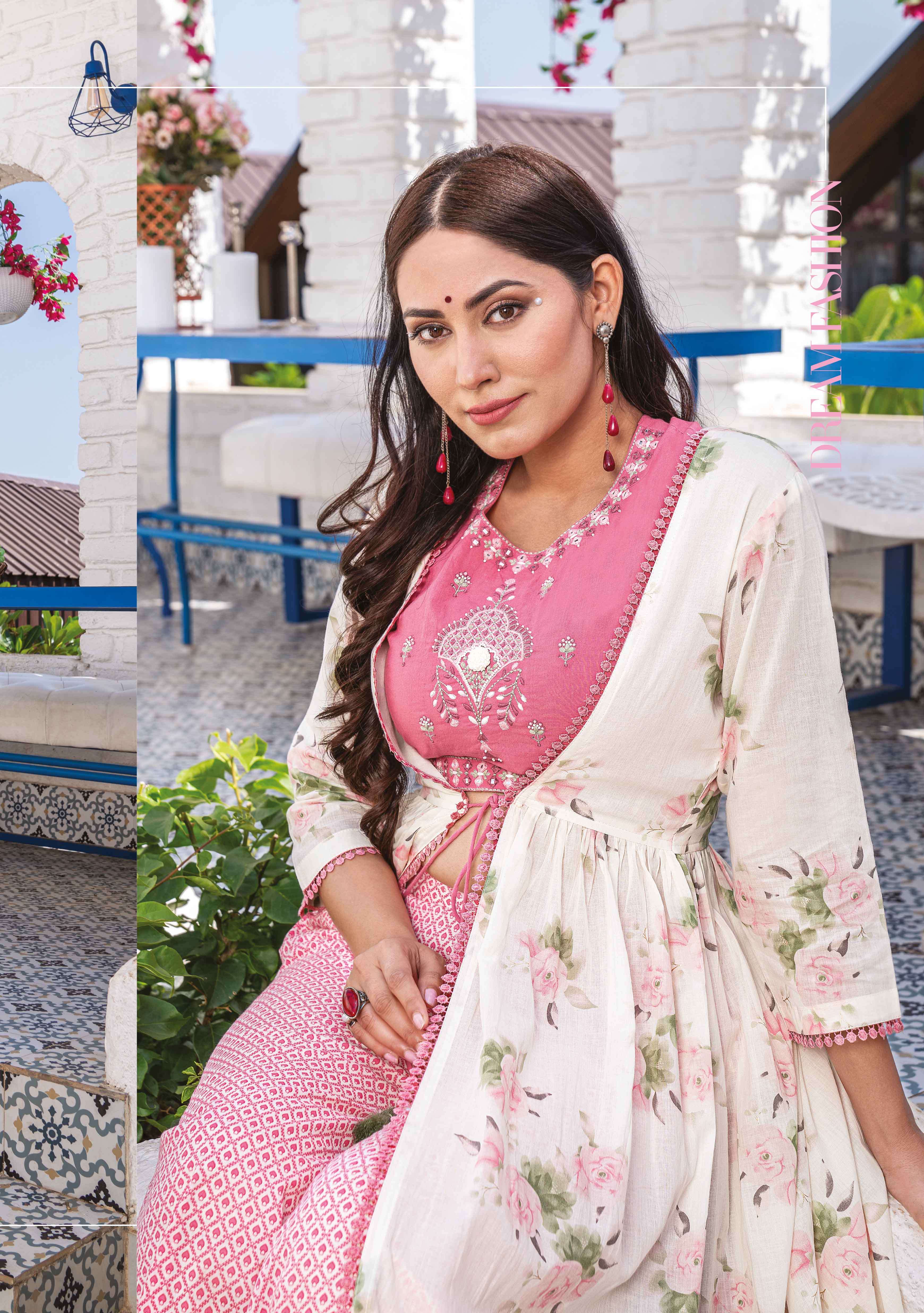 Kiana Rangrez  Cotton crop top Kurti Wholesale catalog