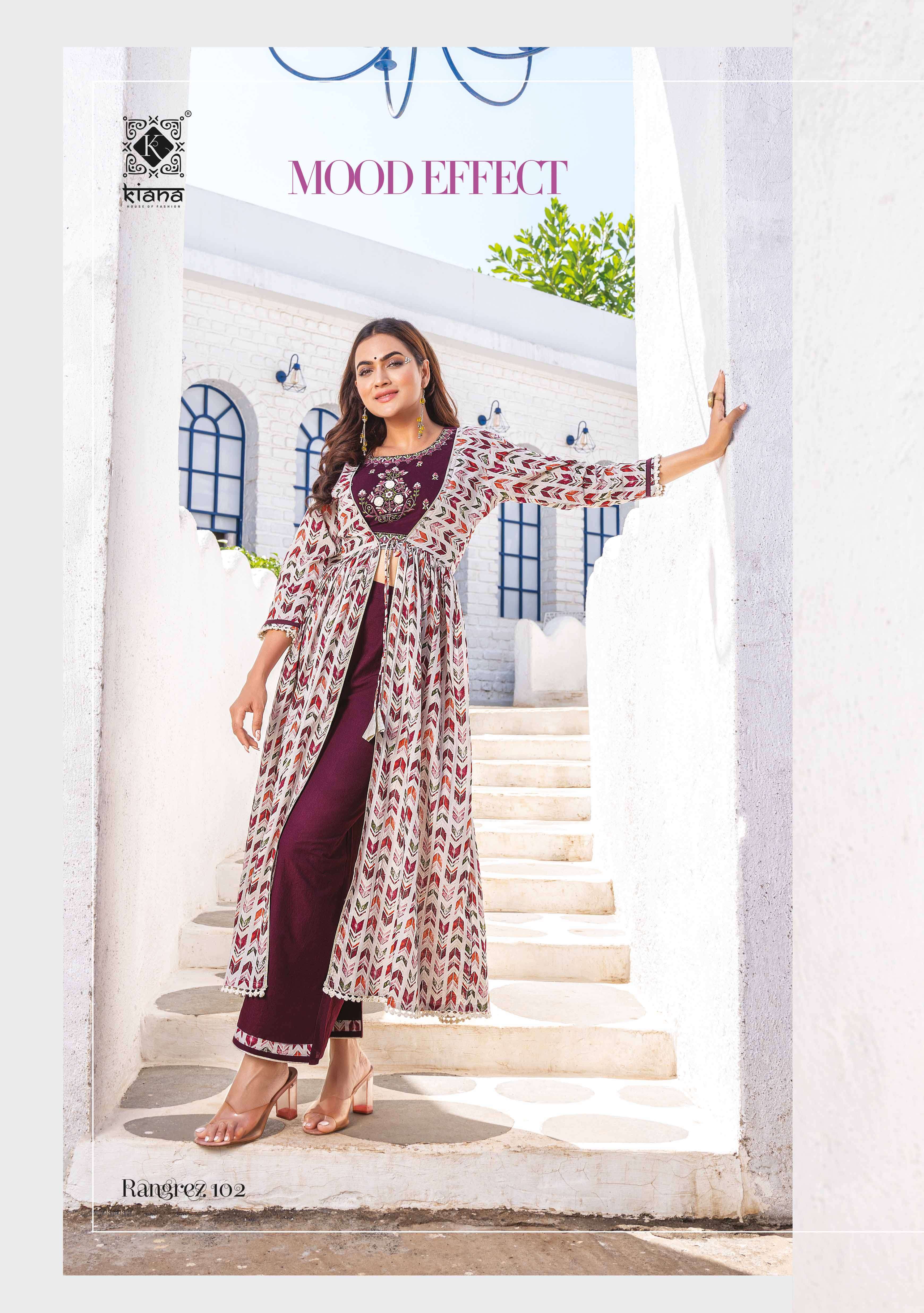 Kiana Rangrez  Cotton crop top Kurti Wholesale catalog