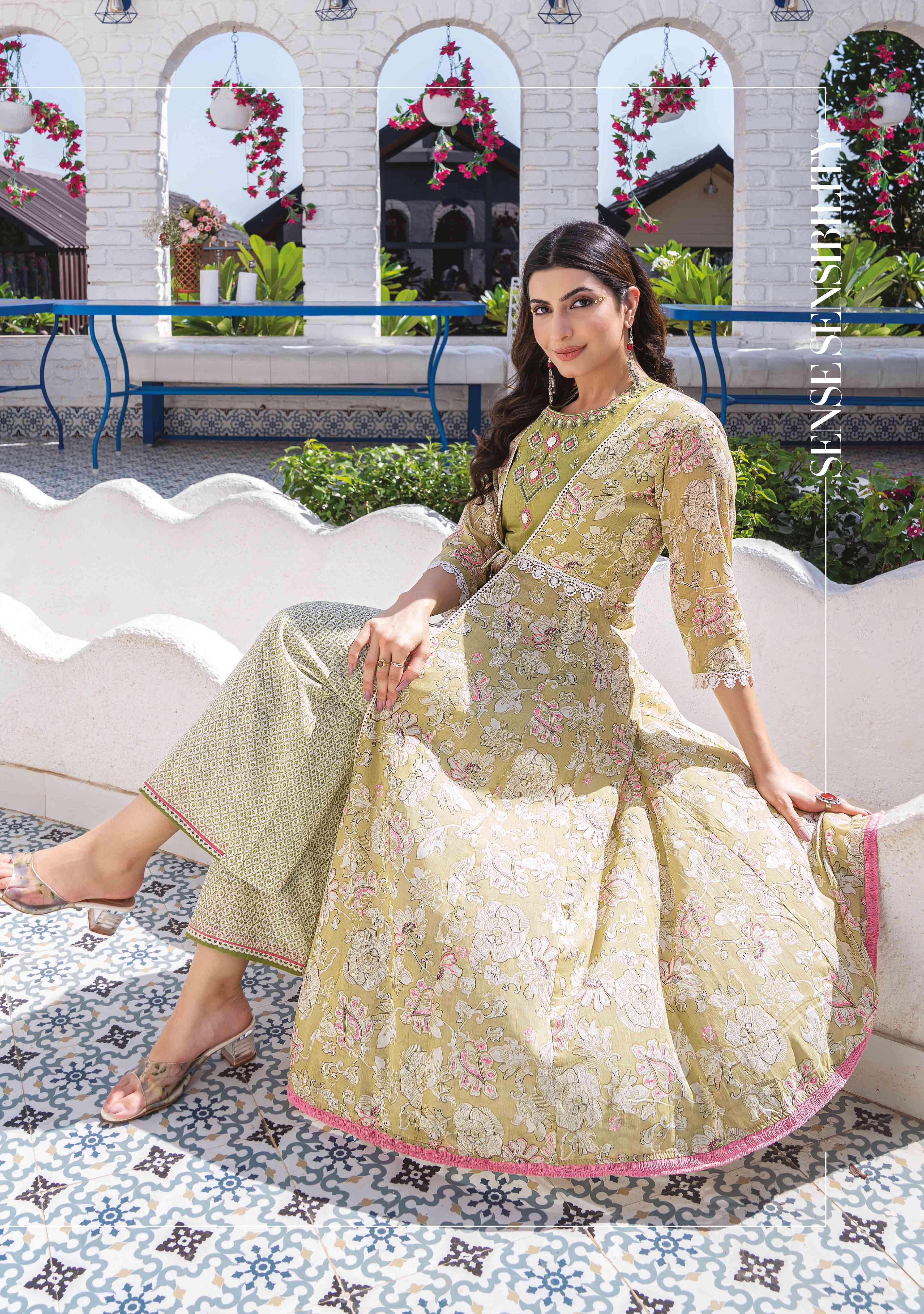 Kiana Rangrez  Cotton crop top Kurti Wholesale catalog