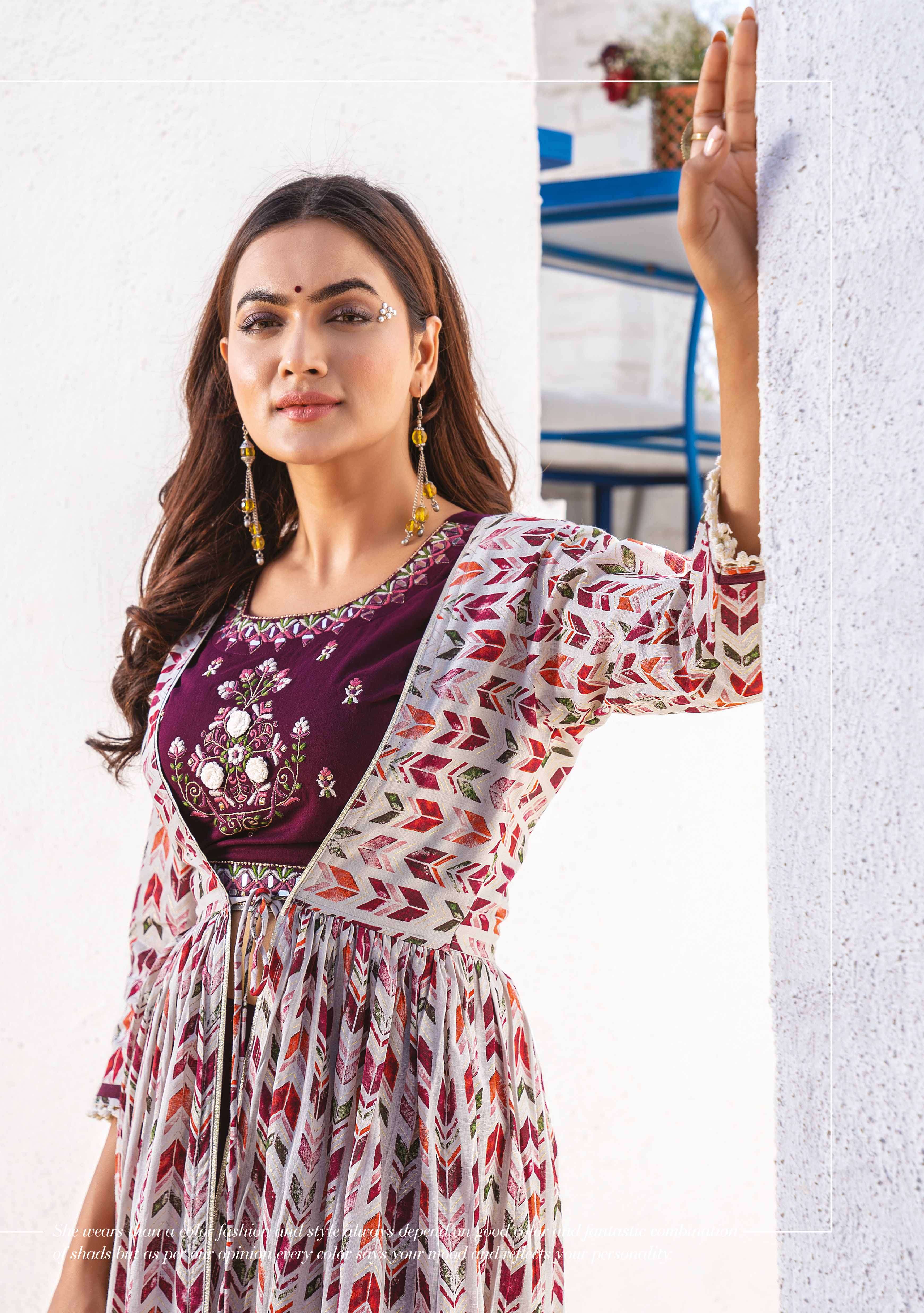 Kiana Rangrez  Cotton crop top Kurti Wholesale catalog