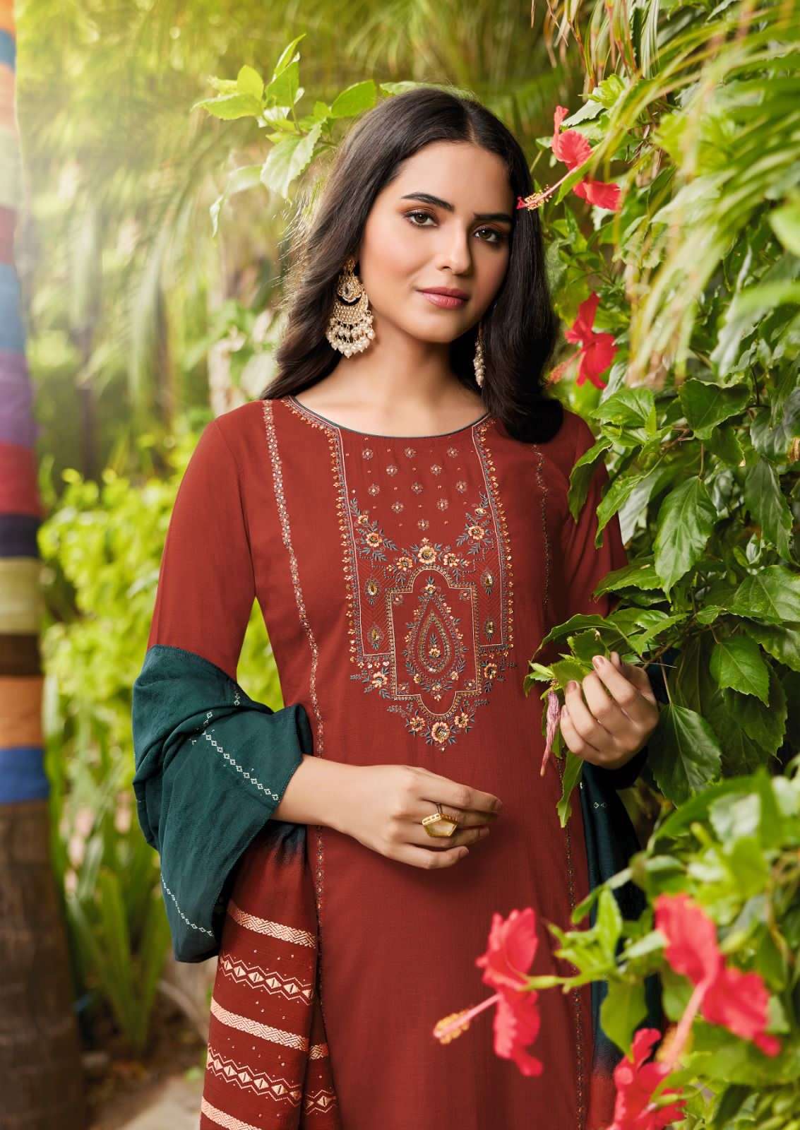 Ladies Flavour Aarohi Vol 10 Chinon Kurti Wholesale catalog
