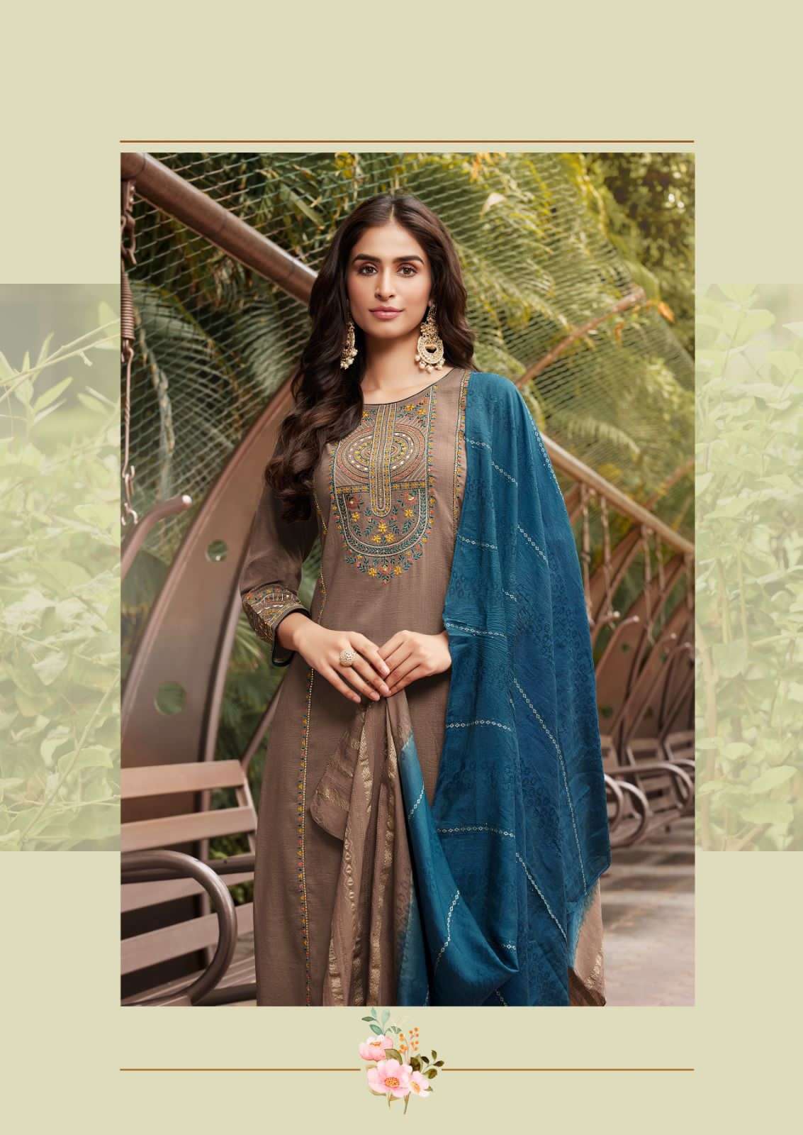 Ladies Flavour Aarohi Vol 10 Chinon Kurti Wholesale catalog