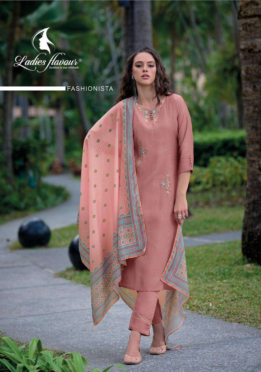 Ladies Flavour Mirza Chanderi Modal Kurti Wholesale catalog