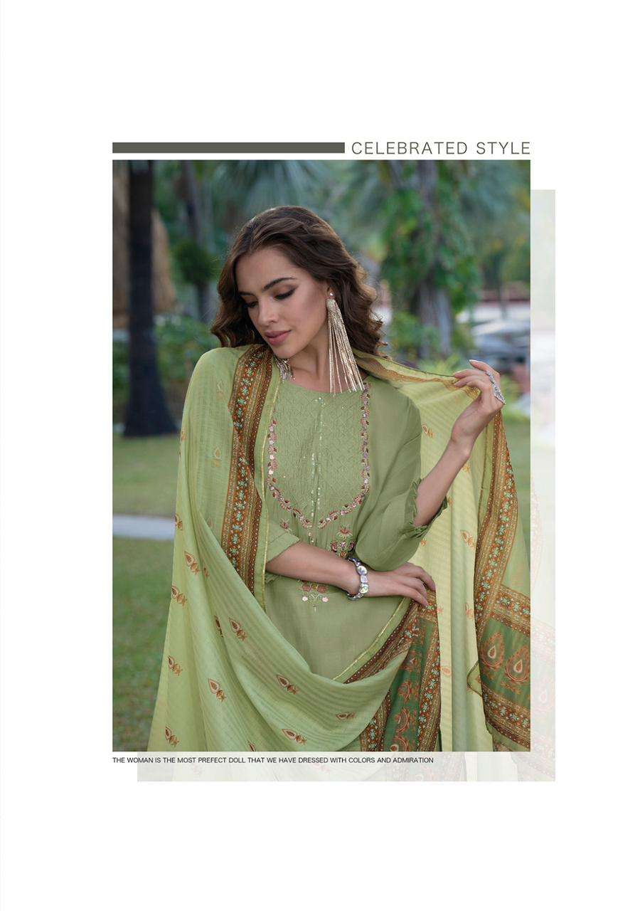 Ladies Flavour Mirza Chanderi Modal Kurti Wholesale catalog