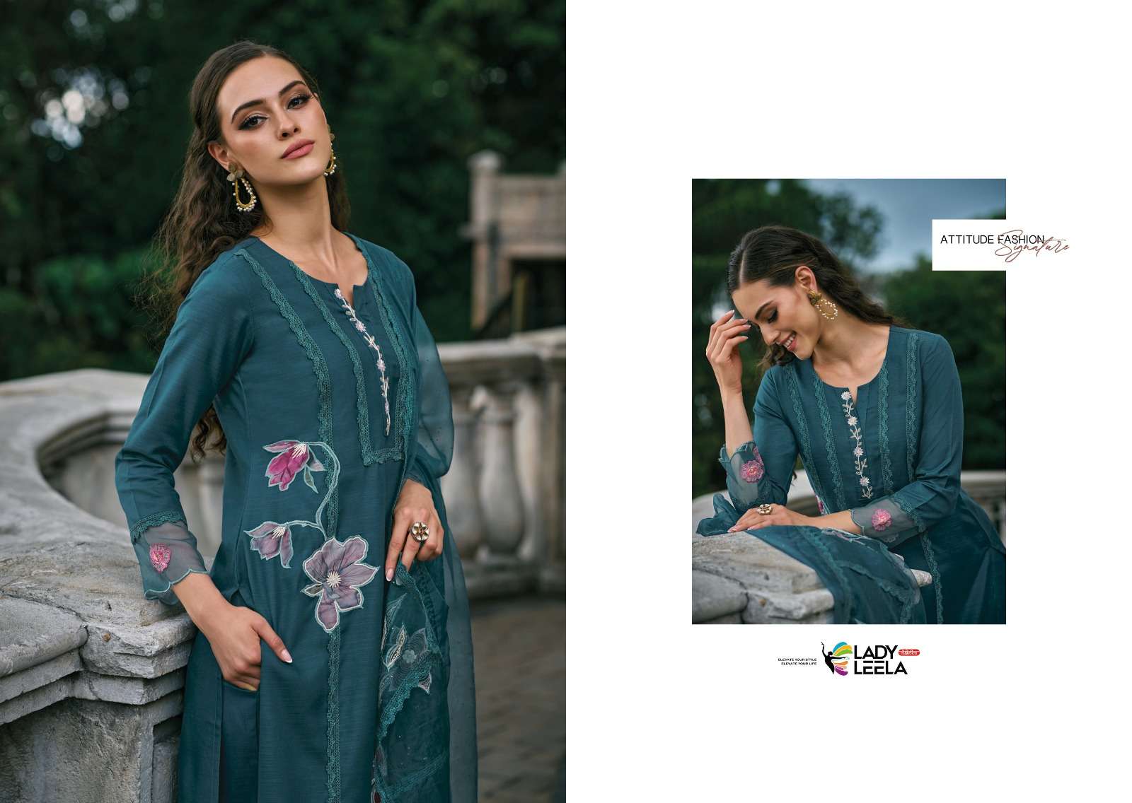 LADY LEELA IBADAT Viscose Fabric Kurti Wholesale catalog
