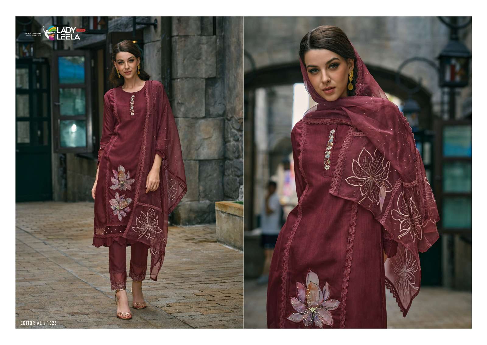 LADY LEELA IBADAT Viscose Fabric Kurti Wholesale catalog