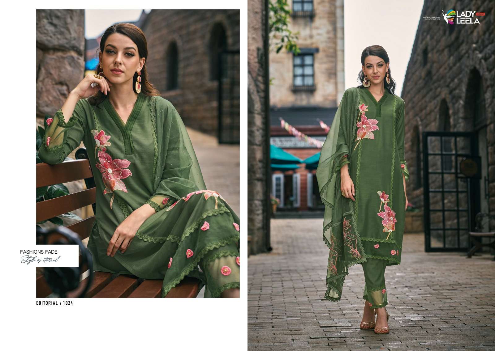 LADY LEELA IBADAT Viscose Fabric Kurti Wholesale catalog