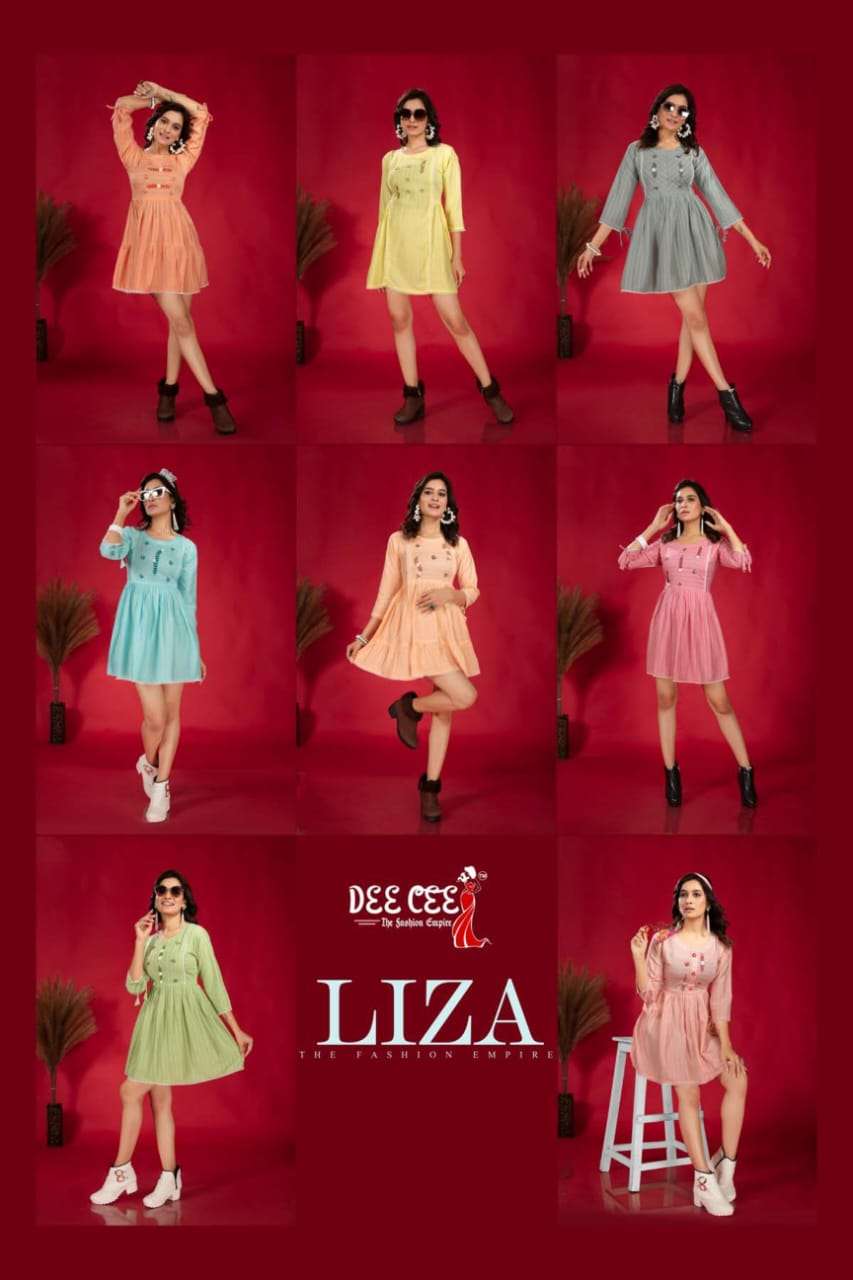 Liza deecee Top Kurti Wholesale catalog