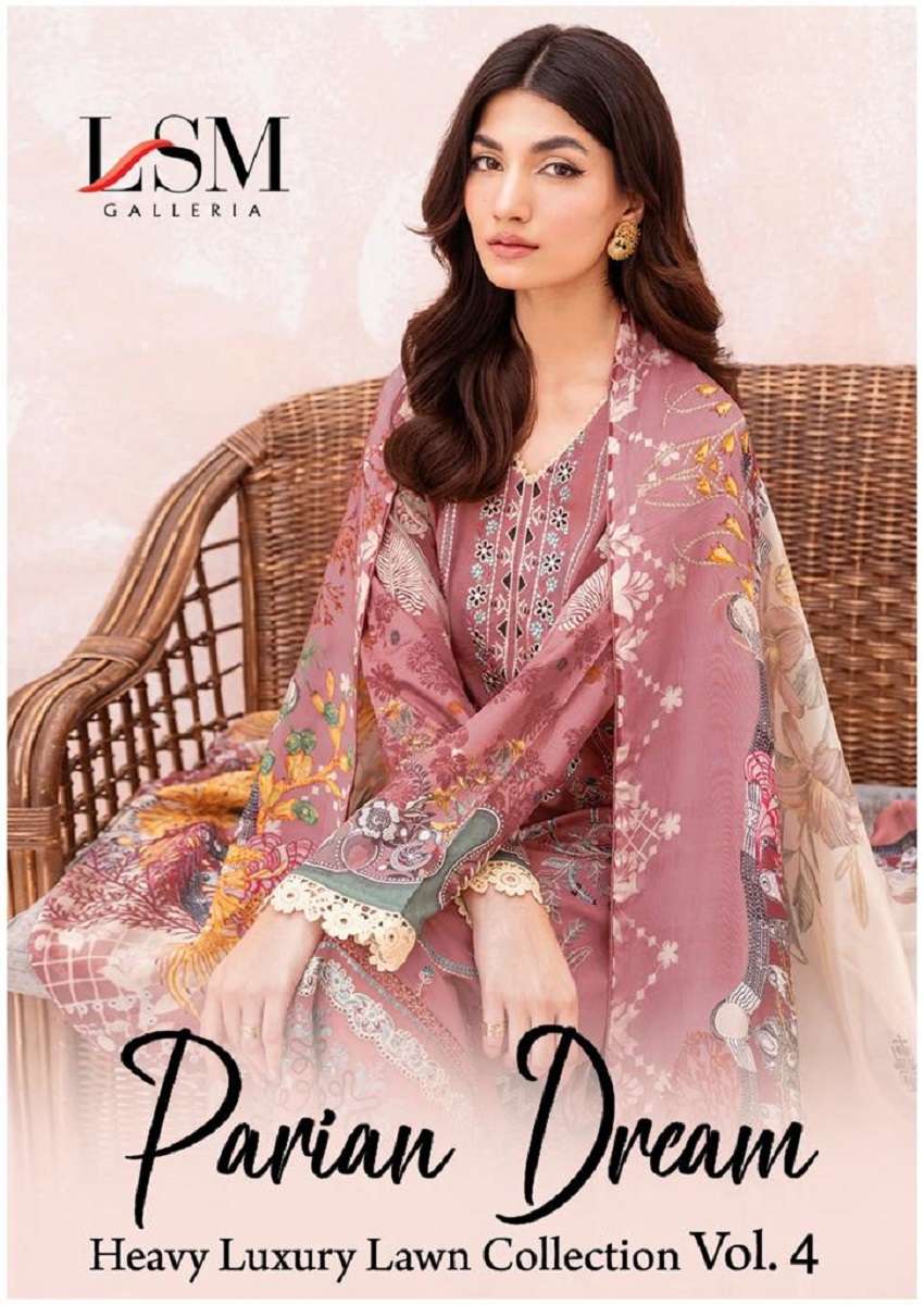 LSM Parian Dream Vol-4 - Dress Material  - Wholesale Catalog
