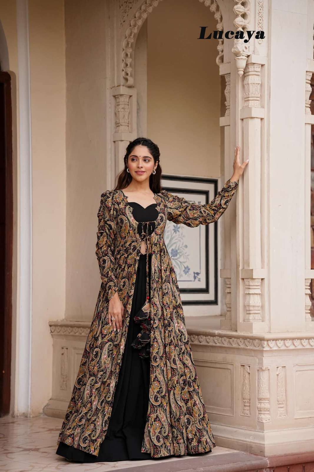 Lucaya Vol 11 3-piece Koti Indo-Western Kurti Wholesale catalog