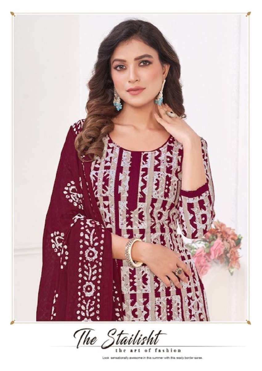 Madhav Batik Patiyala Vol-2 – Dress Material - Wholesale Catalog