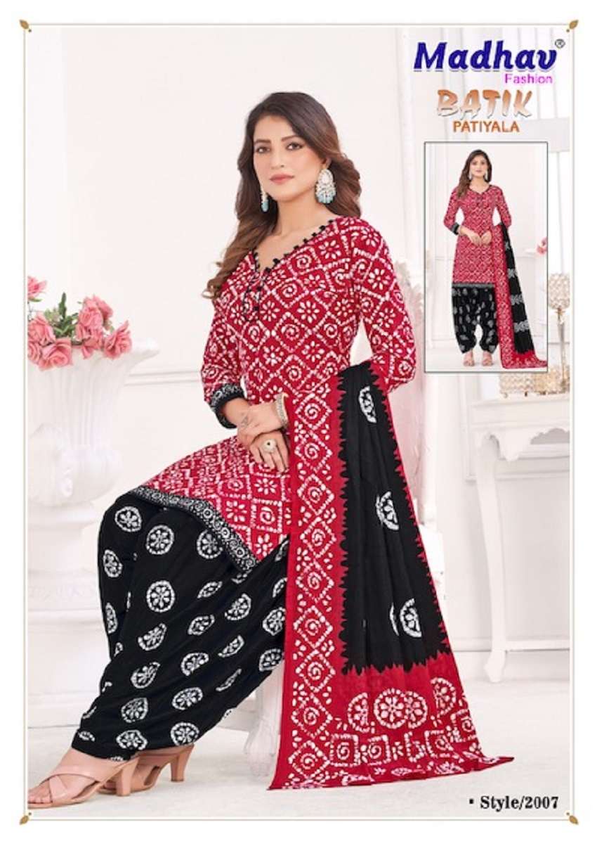 Madhav Batik Patiyala Vol-2 – Dress Material - Wholesale Catalog
