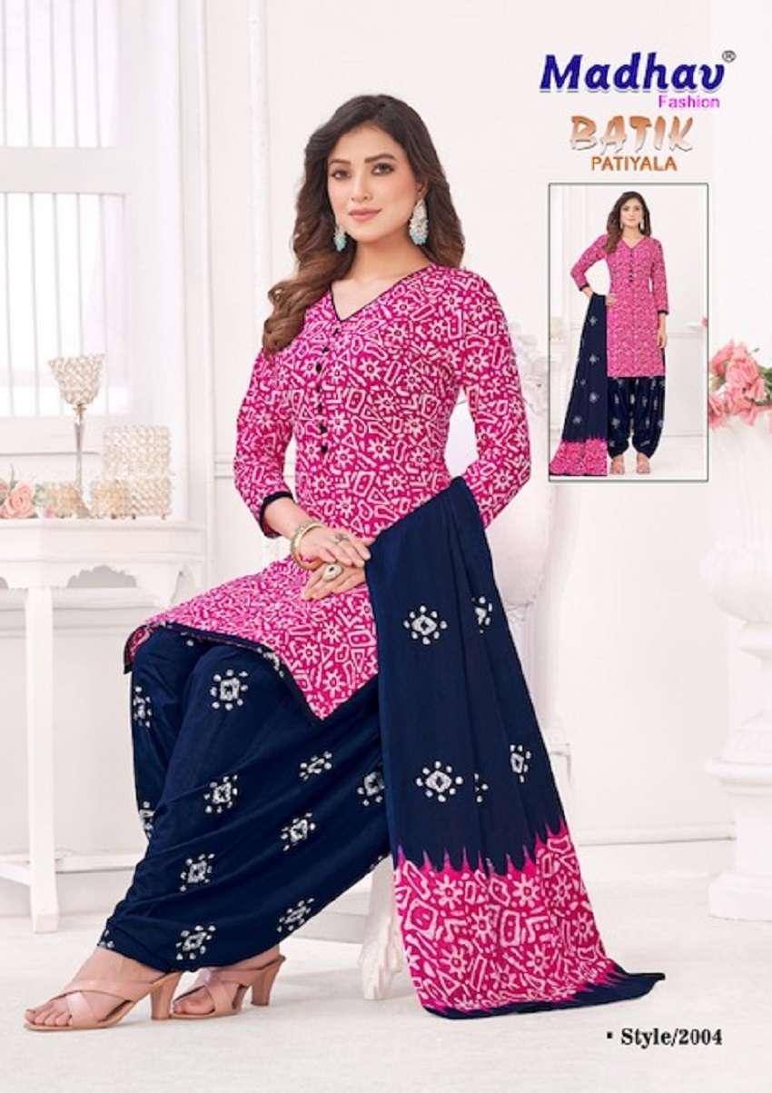 Madhav Batik Patiyala Vol-2 – Dress Material - Wholesale Catalog